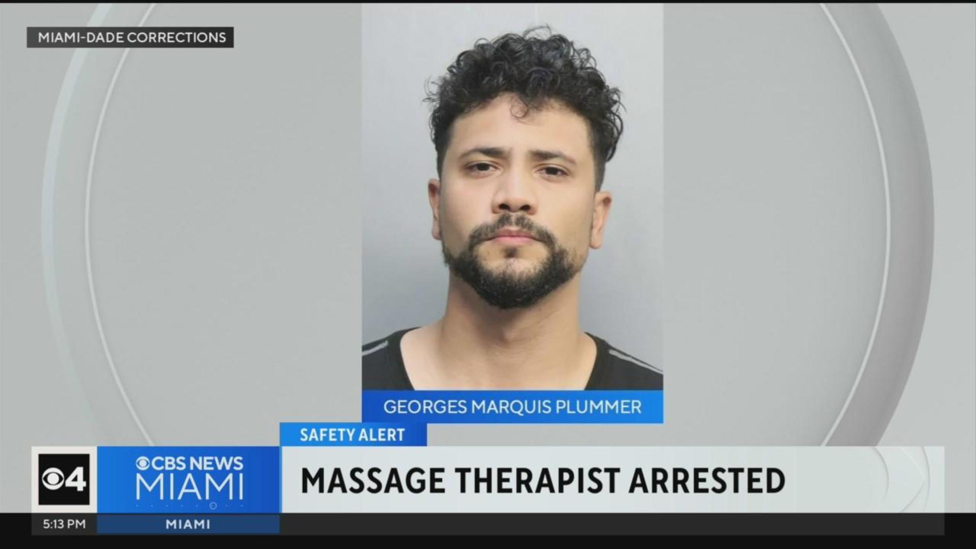 Miami-Dade massage therapist accused of sexually battering client