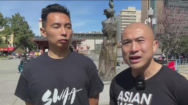 SF AAPI activists Justin Zhu and Hudson Liao 