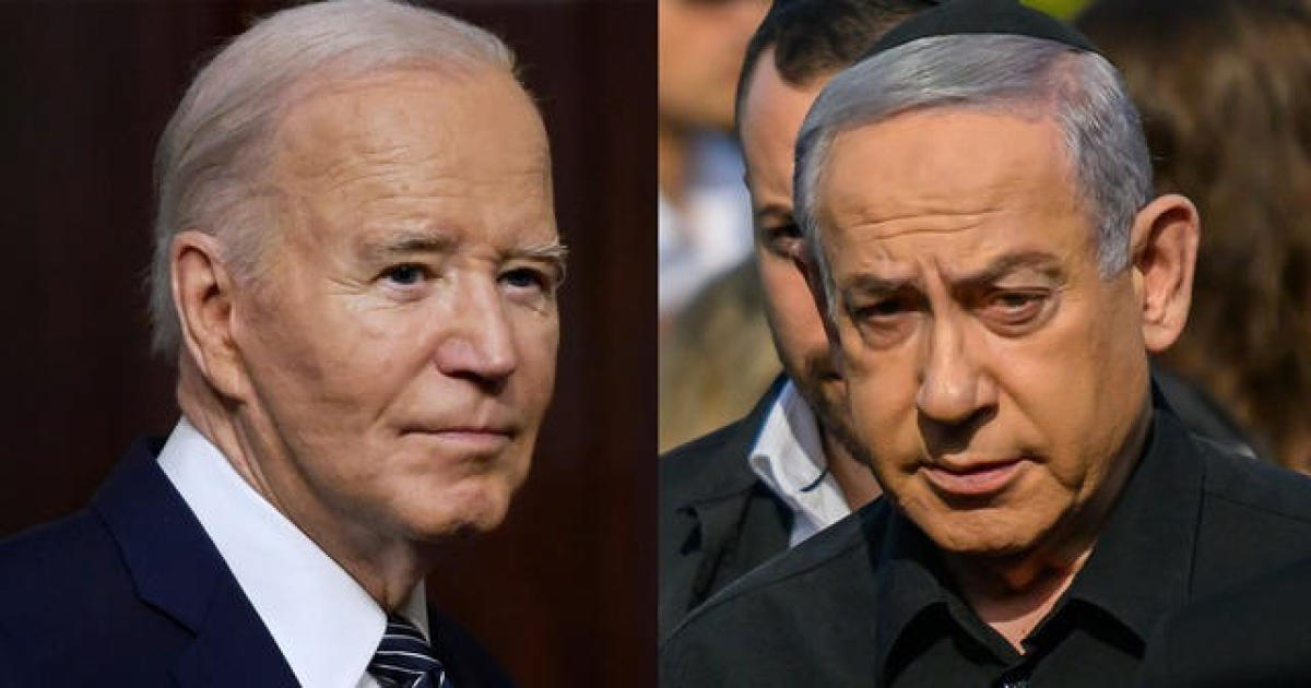 Biden calls Netanyahu's handling of Israel-Hamas war "a mistake," says "I don't agree with his approach"