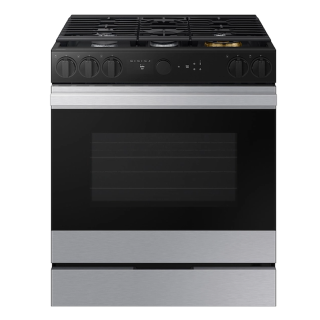 Samsung Bespoke 6.0 cu. ft. Smart Slide-In Gas Range