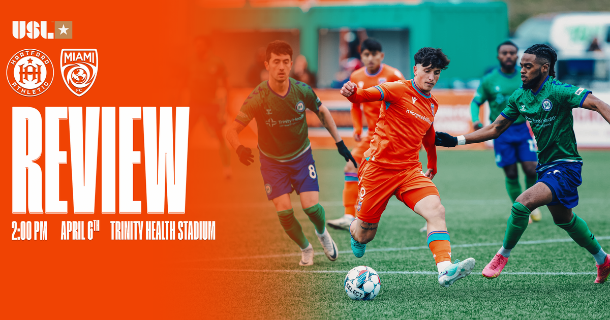 Miami FC falls to Hartford Athletic 3-2 Miami FC falls to Hartford Athletic 3-2