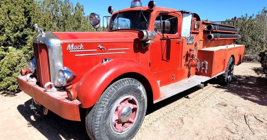 Rare firetruck once used by Bloomington Fire Department found in New Mexico - Vimarsana News