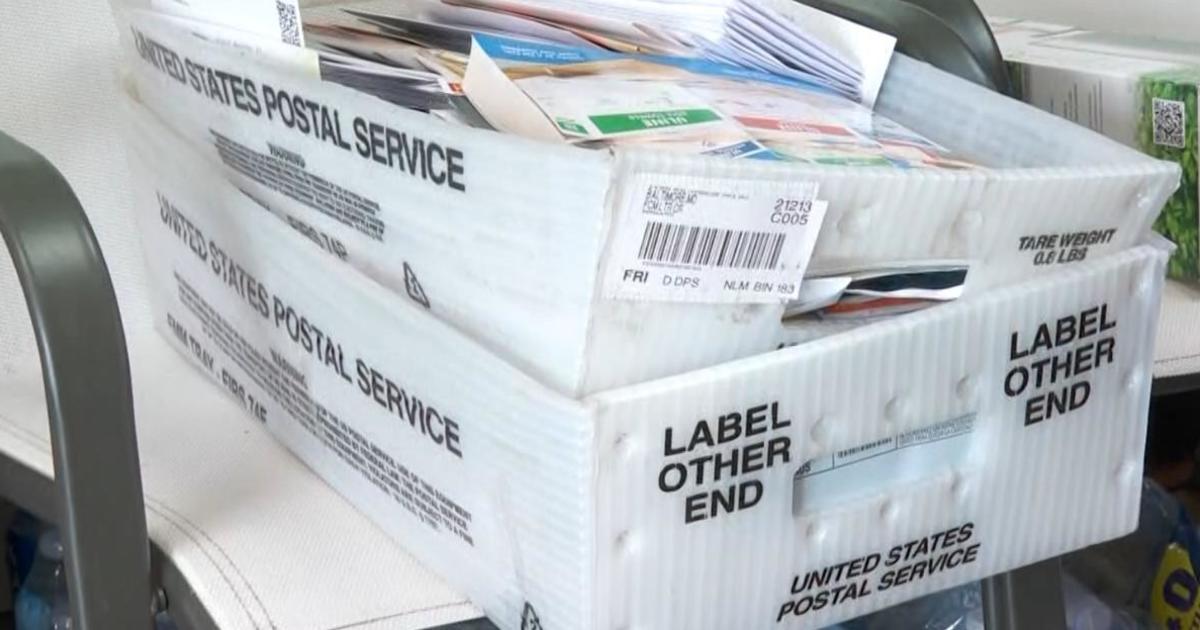 Baltimore County business owner discovers two entire boxes of mail discarded in dumpster