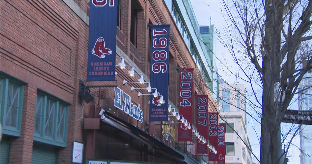 "Wakefield Warriors" participates in the Red Sox Opening Day ceremony