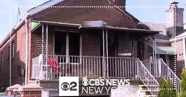 Video shows men trying to rescue woman killed in Bronx fire - CBS New York
