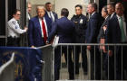 Donald Trump Attends Hearing For Hush-Money Criminal Trial 