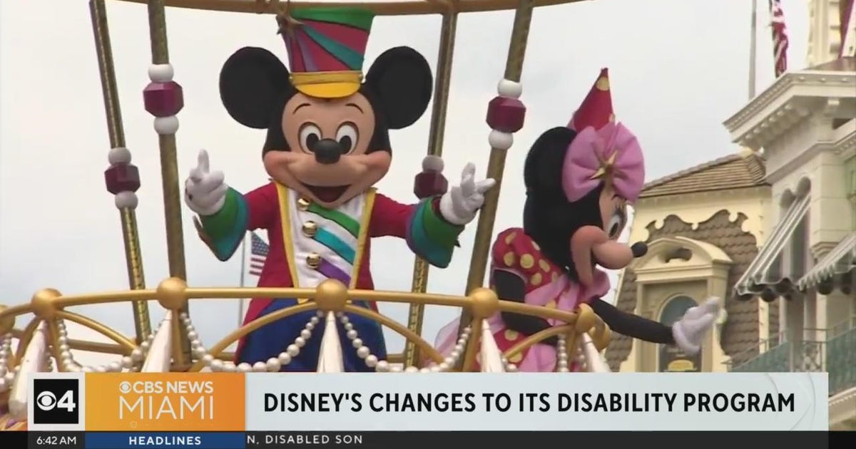 Disney making changes to its Disability Access Service - CBS Miami