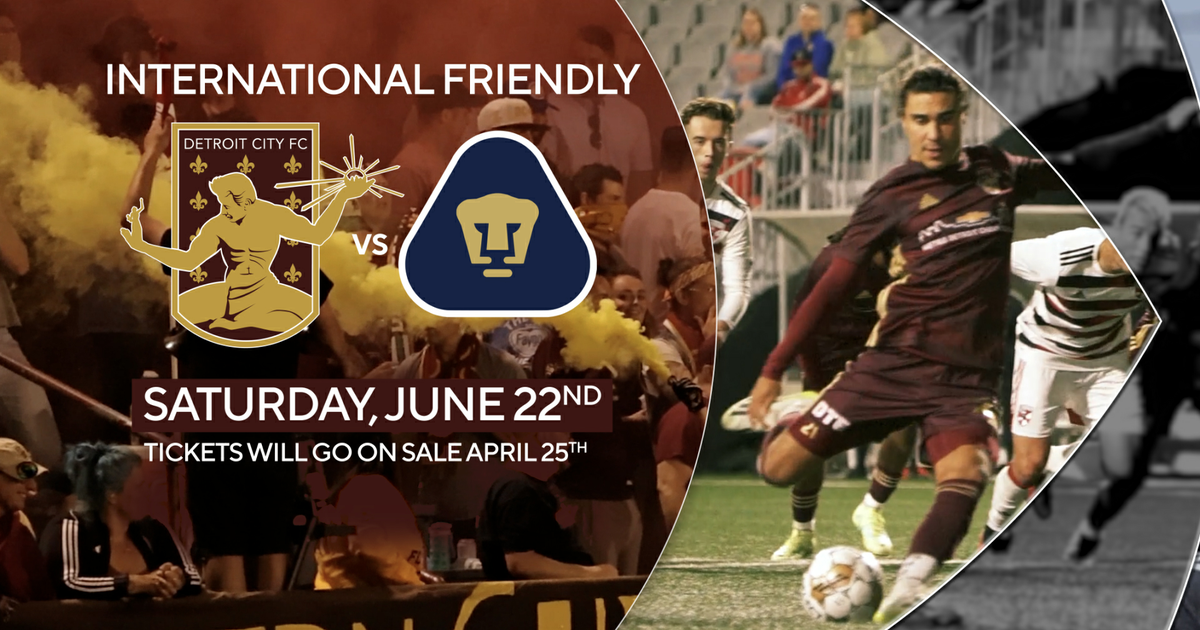 Detroit City FC to host PUMAS in international friendly on June 22 - Vimarsana News