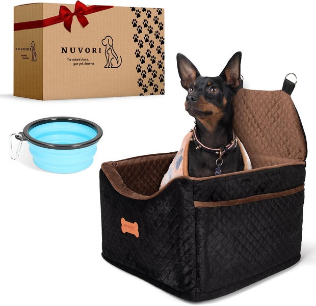 Nuvori Memory Foam Dog Car Seat