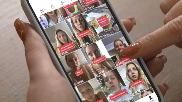 Megan Kingsbury's TikTok page