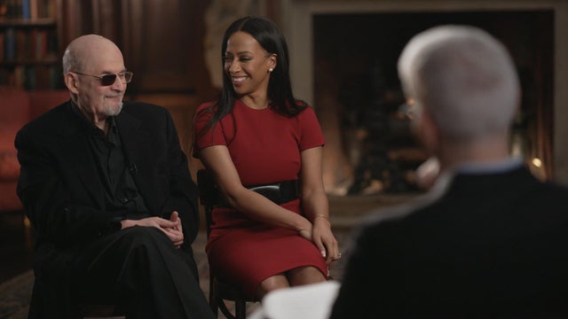 Salman Rushdie and Eliza Griffiths speak with Anderson Cooper 
