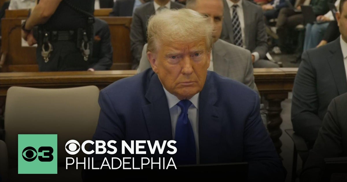 Former President Trump's hush money trial to begin Monday | CBS News ...