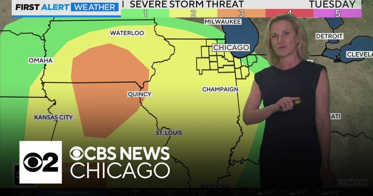 Warm Sunday for Chicago; storm threat midweek - CBS Chicago