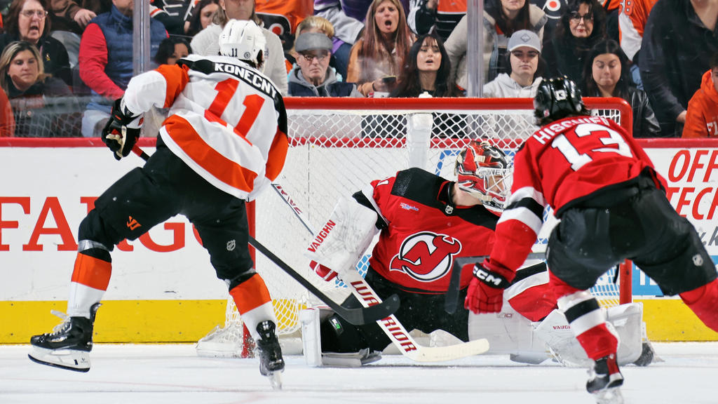 Samuel Ersson blanks Devils to keep Flyers' slim playoff hopes alive