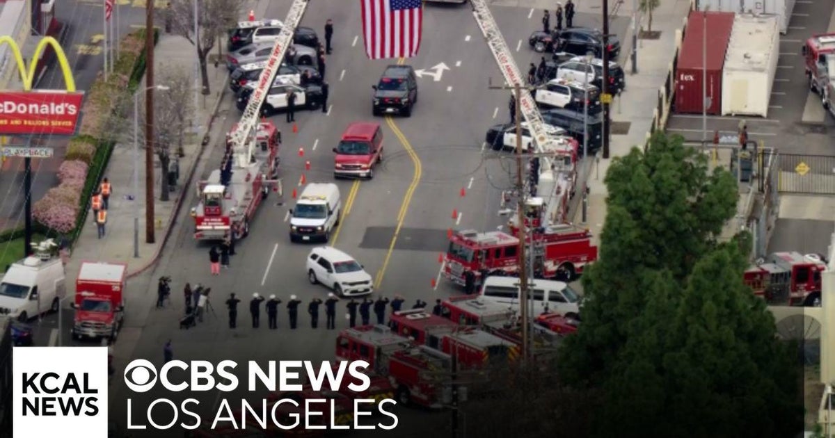 LA City firefighter recruit killed on 101 Freeway - CBS Los Angeles