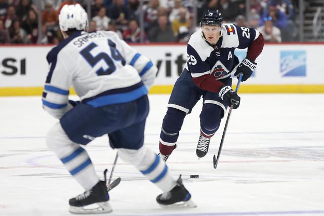 Home-ice advantage all that's left to determine, as Colorado Avalanche draw Winnipeg Jets in first round of playoffs - CBS Colorado