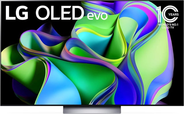 LG C3 65" OLED EVO 4K smart TV