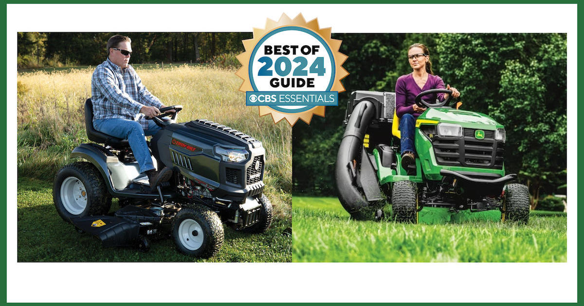 The 5 best riding lawn mowers in 2024 - CBS News