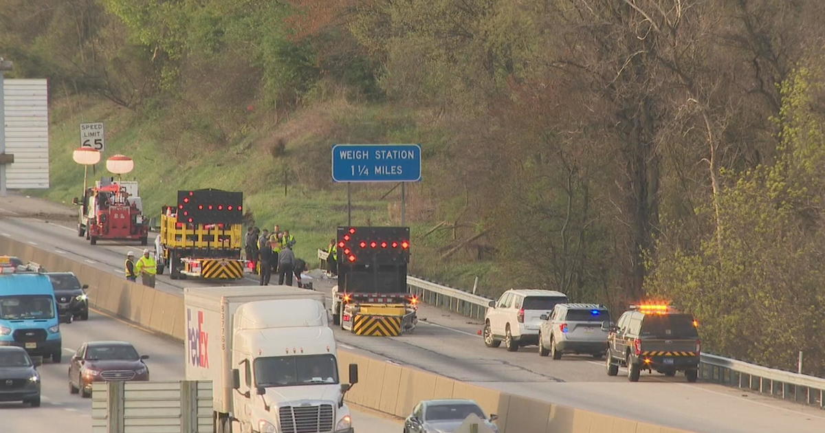 Box truck driver fell asleep at the wheel before killing 3 Pennsylvania construction workers – CBS Pittsburgh