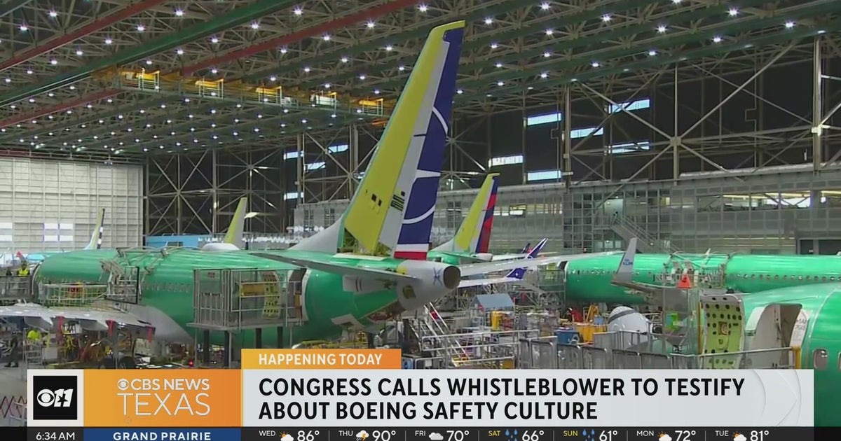 Congress calls whistleblower to testify about Boeing safety culture ...