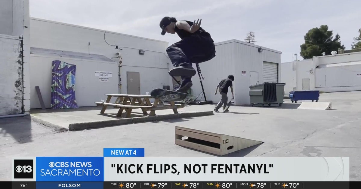Fentanyl awareness center of Sacramento youth skateboard program