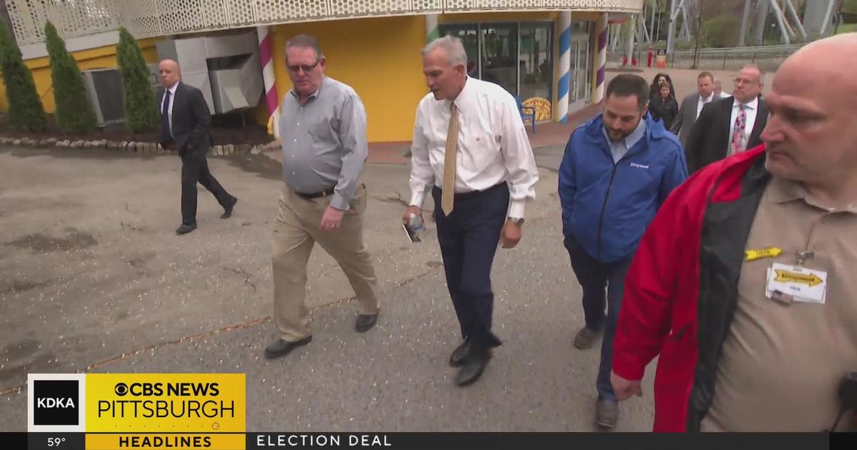 DA Stephen Zappala visits Kennywood ahead of opening day - CBS Pittsburgh