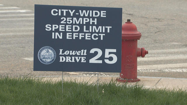 Lowell speed limit 