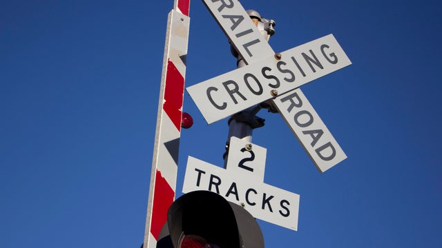 Rail road sign 