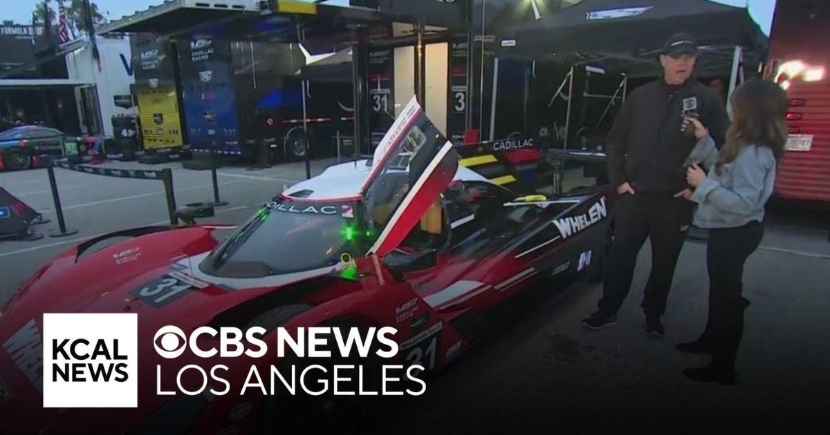 The Whelen Cadillac Racing team readies for qualifying rounds at the ...