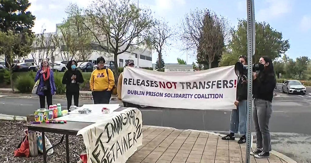 Protesters demand judge stop inmates transfer at Dublin women's prison ...