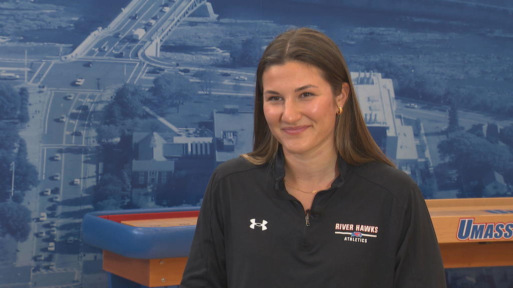 UMass Lowell lacrosse player dedicates herself to helping athletes
with their mental health