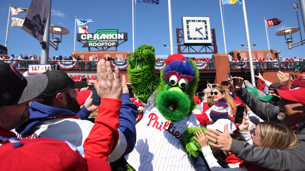 Celebrating the Phanatic's birthday and looking back at some of the
Phillies mascot's most phantastic moments
