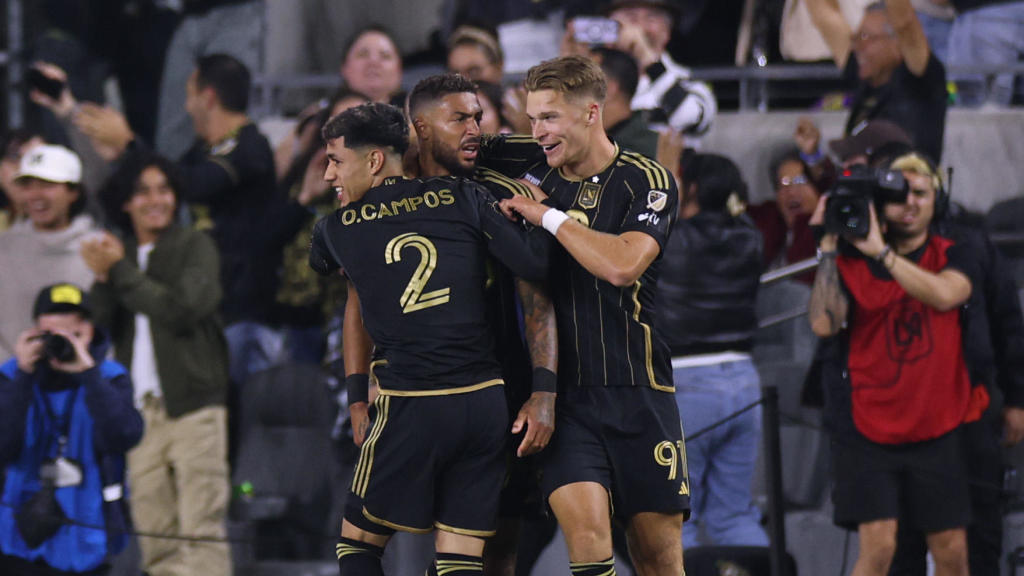 Denis Bouanga's 2 goals help LAFC play Red Bulls to 2-2 tie