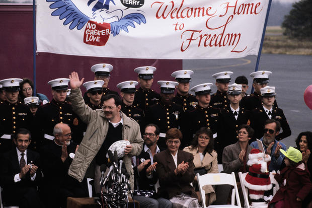 Former Hostage Terry Anderson Welcomed Home 