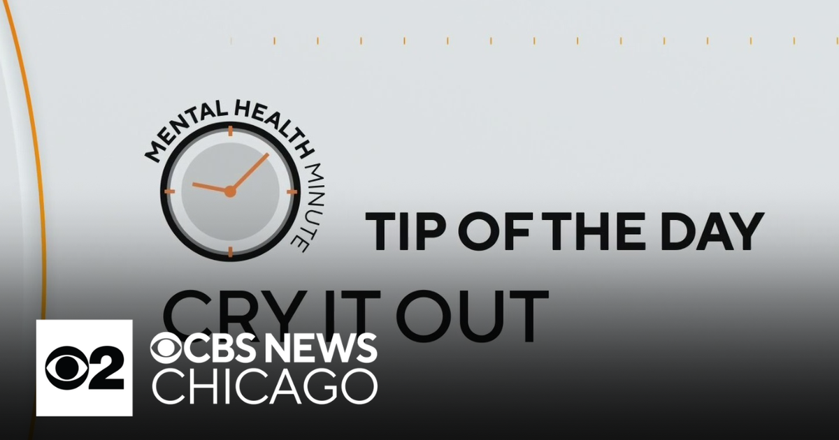 Crying relieves stress, here's how CBS Chicago