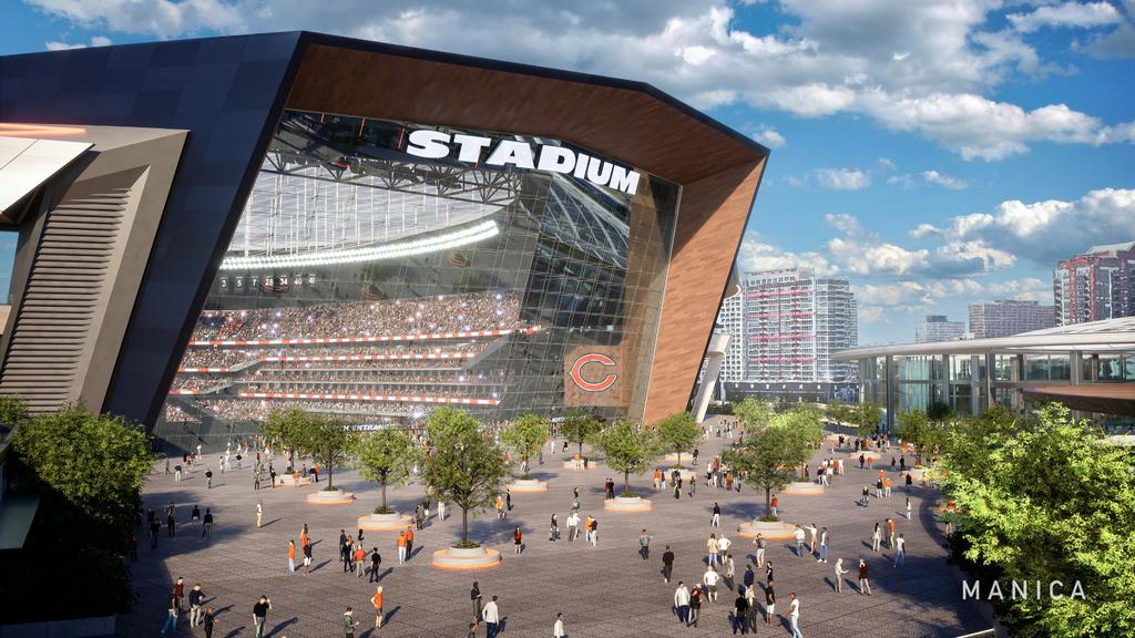 Taxpayers could be on the hook for infrastructure around planned new
Bears stadium, expert says