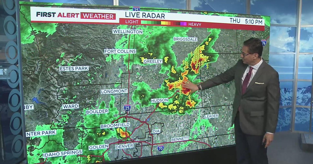 First severe storms of the season and more soakers on the way - CBS ...