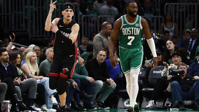 Miami Heat v Boston Celtics Tyler Herro 