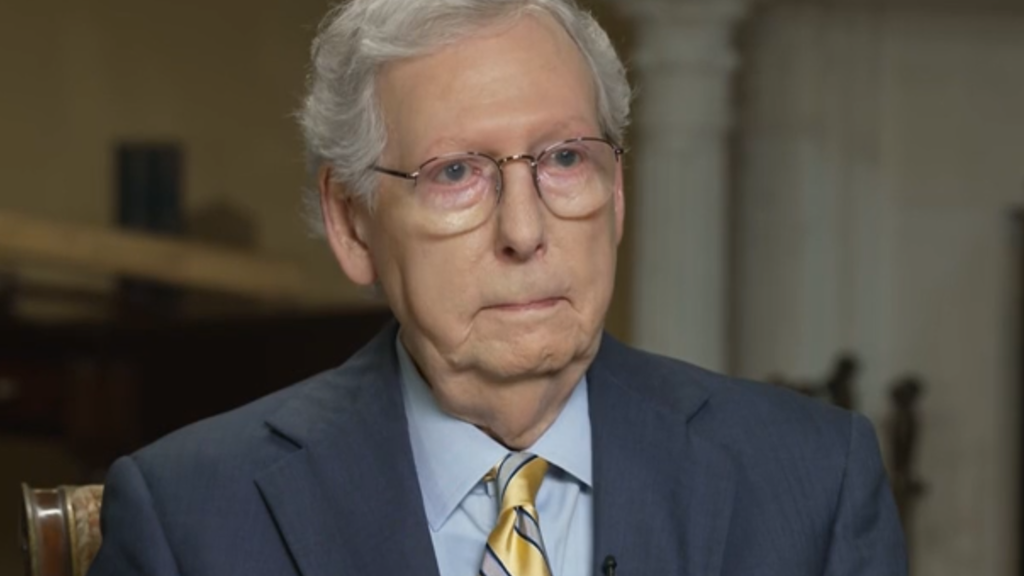 McConnell says he stands by past statement that ex-presidents are "not
immune" from prosecution