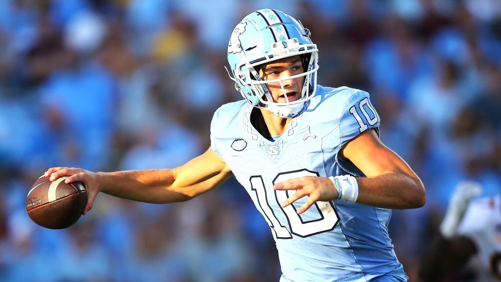 Do you want to watch some Drake Maye highlights? We have good news for
you
