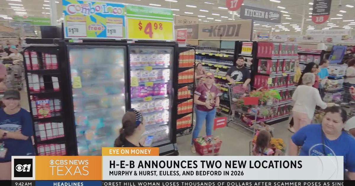 2 new H-E-B grocery stores coming to North Texas