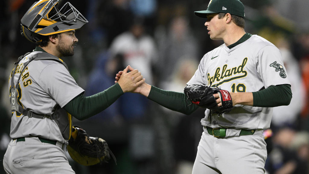 Brent Rooker hits go-ahead double in 10th to carry A's past Orioles
3-2