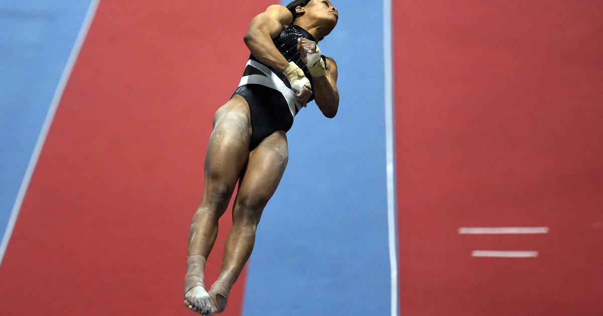 Gymnast Gabby Douglas Makes Comeback With Eye on Paris Olympics