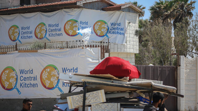 World Central Kitchen Food Charity in Gaza 