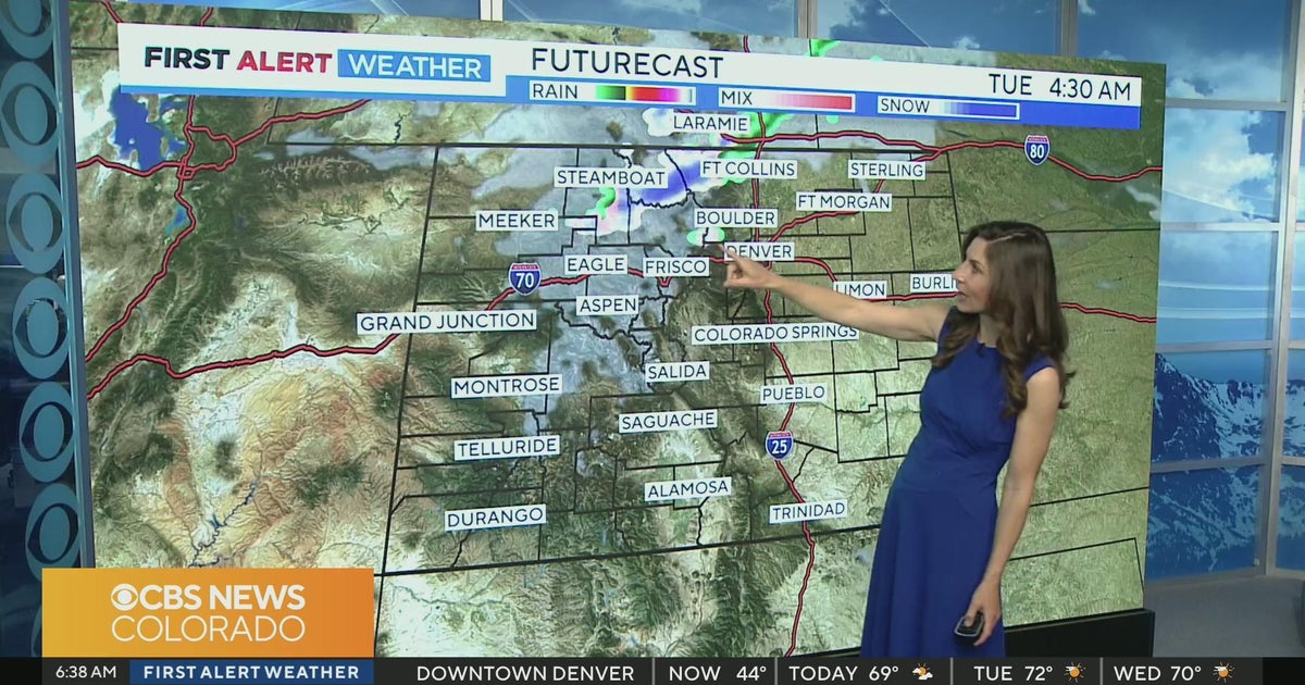 Denver weather: Warm and dry to start the week - CBS Colorado
