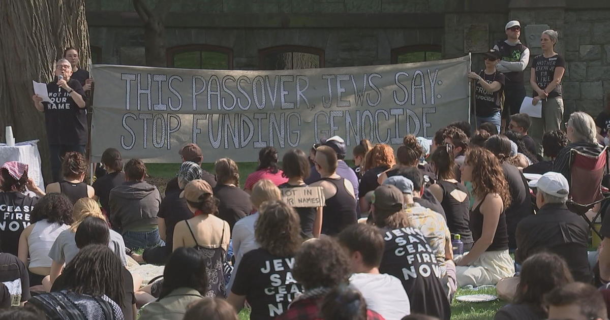 Passover Seder held near protest encampment at the University of
