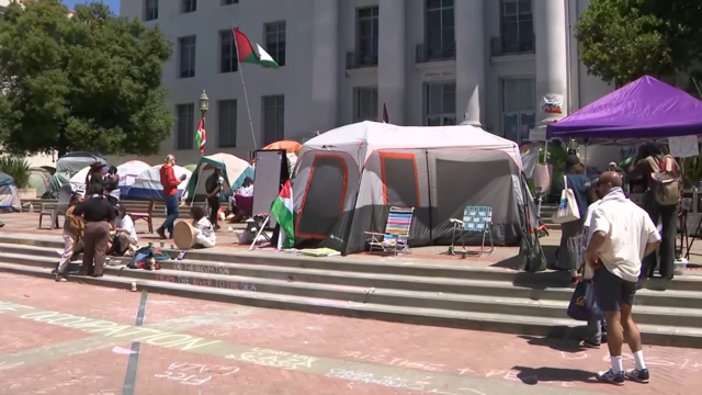 UC Berkeley Gaza protest encampment 