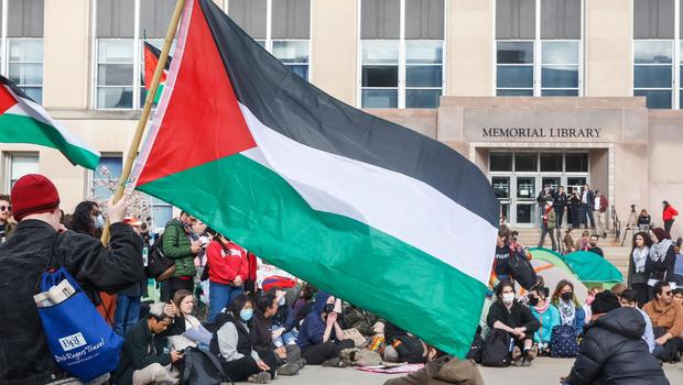 Police remove pro-Palestinian encampment at University of Wisconsin