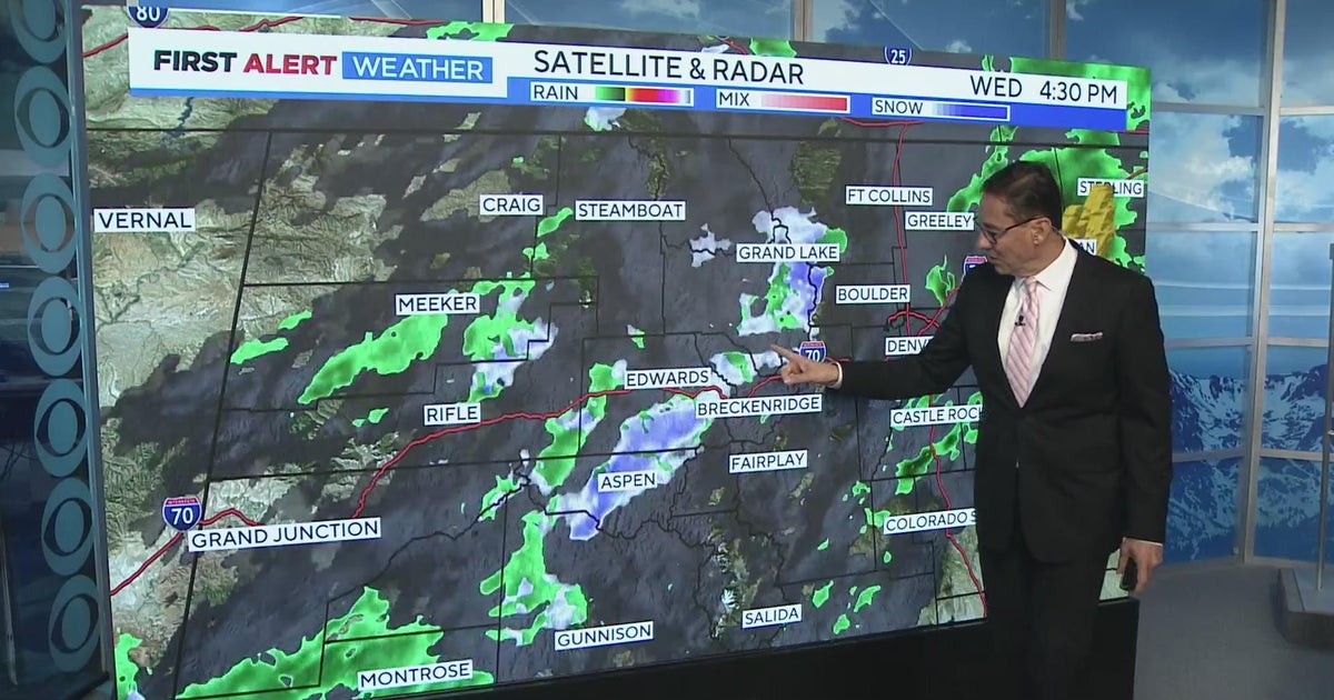 May starts with showers and thunderstorms - CBS Colorado