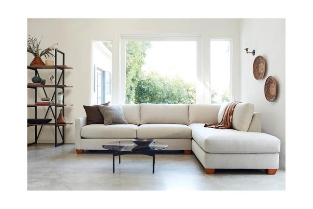 Apt2B Tuxedo sectional sofa 